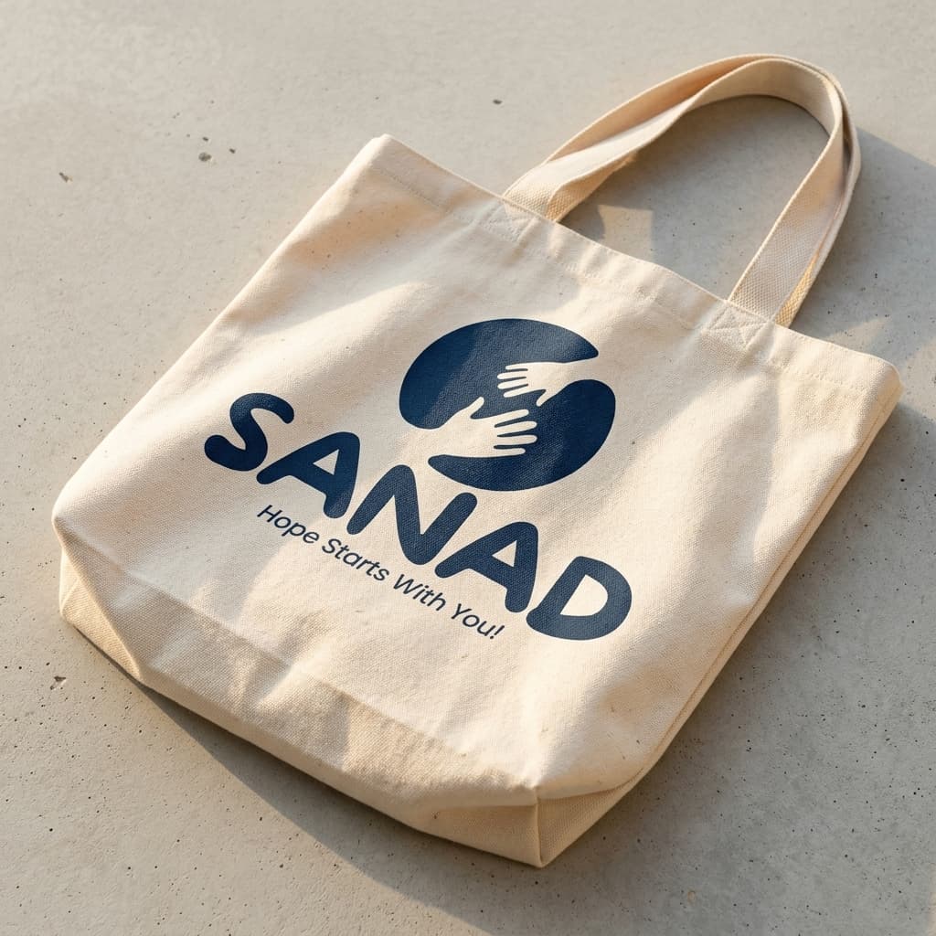 SANAD Heavyweight Campus Canvas Tote